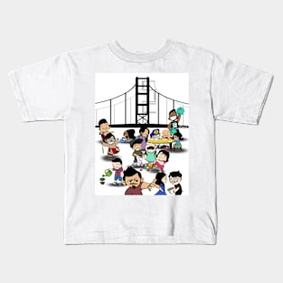 Jar's "Whats the Tea?" Kids T-Shirt